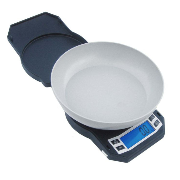 Kitchen scale hotsell with bowl